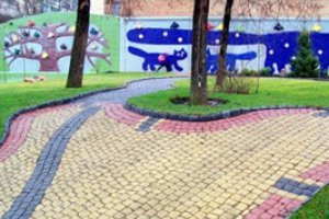 На Пейзажной аллее в Киеве установили мозаичную скульптуру Маленького принца