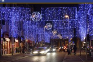 Для оздоблення столиці до Нового року витратили 150 кілометрів гірлянд