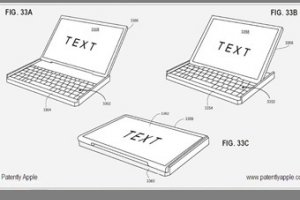Apple зарегистрировала патент на новый вид планшета