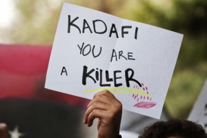 СМИ: Ливийских демонстрантов обстреливали украинцы