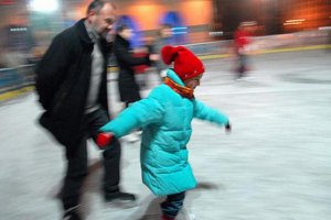 В Киеве открыли новую ледовую арену