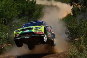 Украинский экипаж впервые попал в десятку на WRC