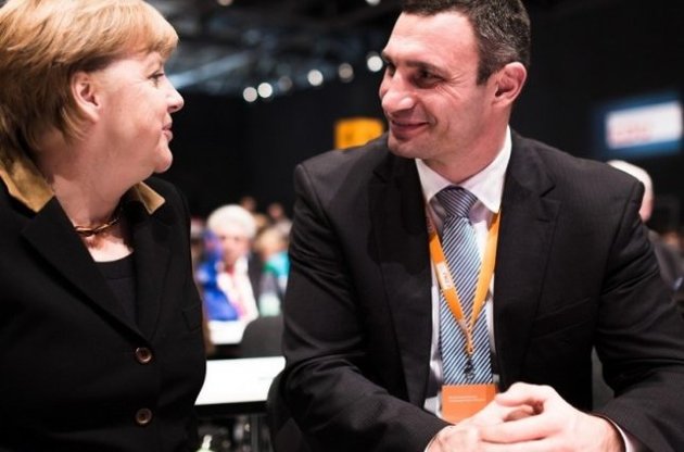 Кличко встретился с Меркель в Ганновере
