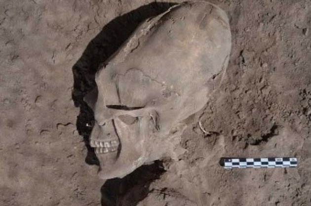 Археологи відкопали черепи "мексиканських чужих"