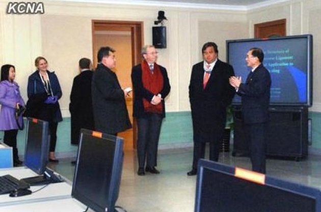 Эрик Шмидт и Билл Ричардсон в КНДР