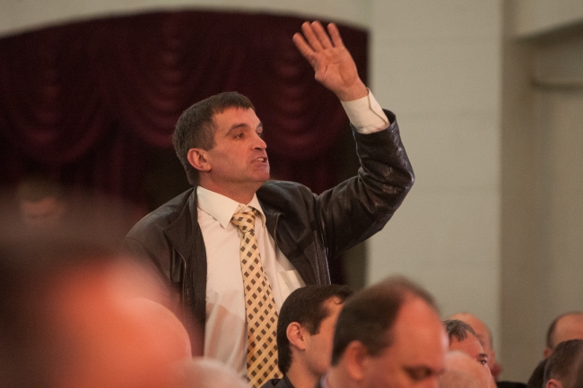 Шахтеры освистали речь Демчишина