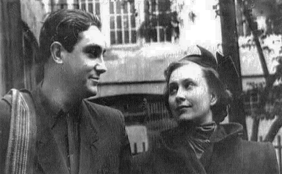 Павло Луспекаєв і дружина Інна Кирилова в молодості