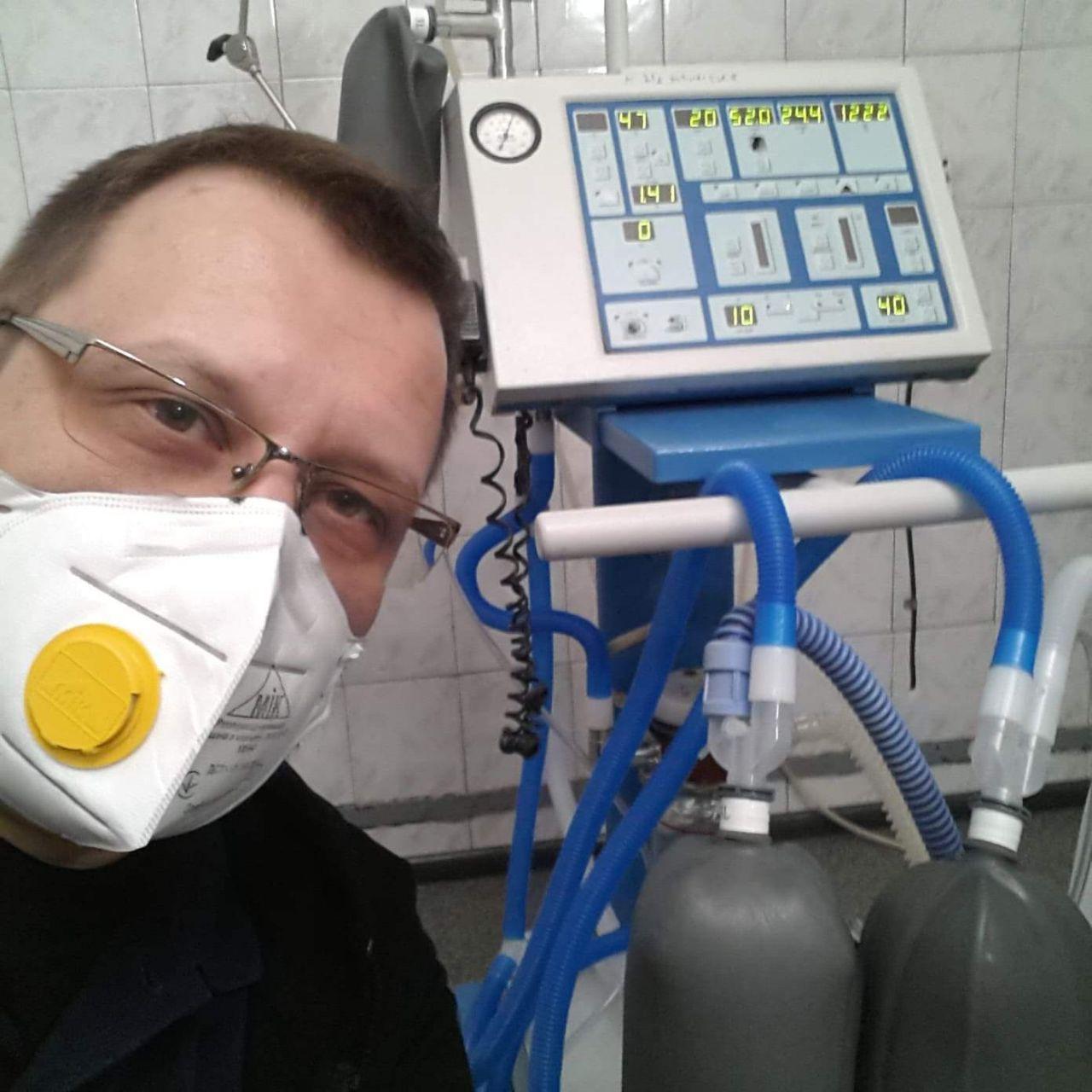 Випробування в лікарні. Фото надане О. Буткалюком