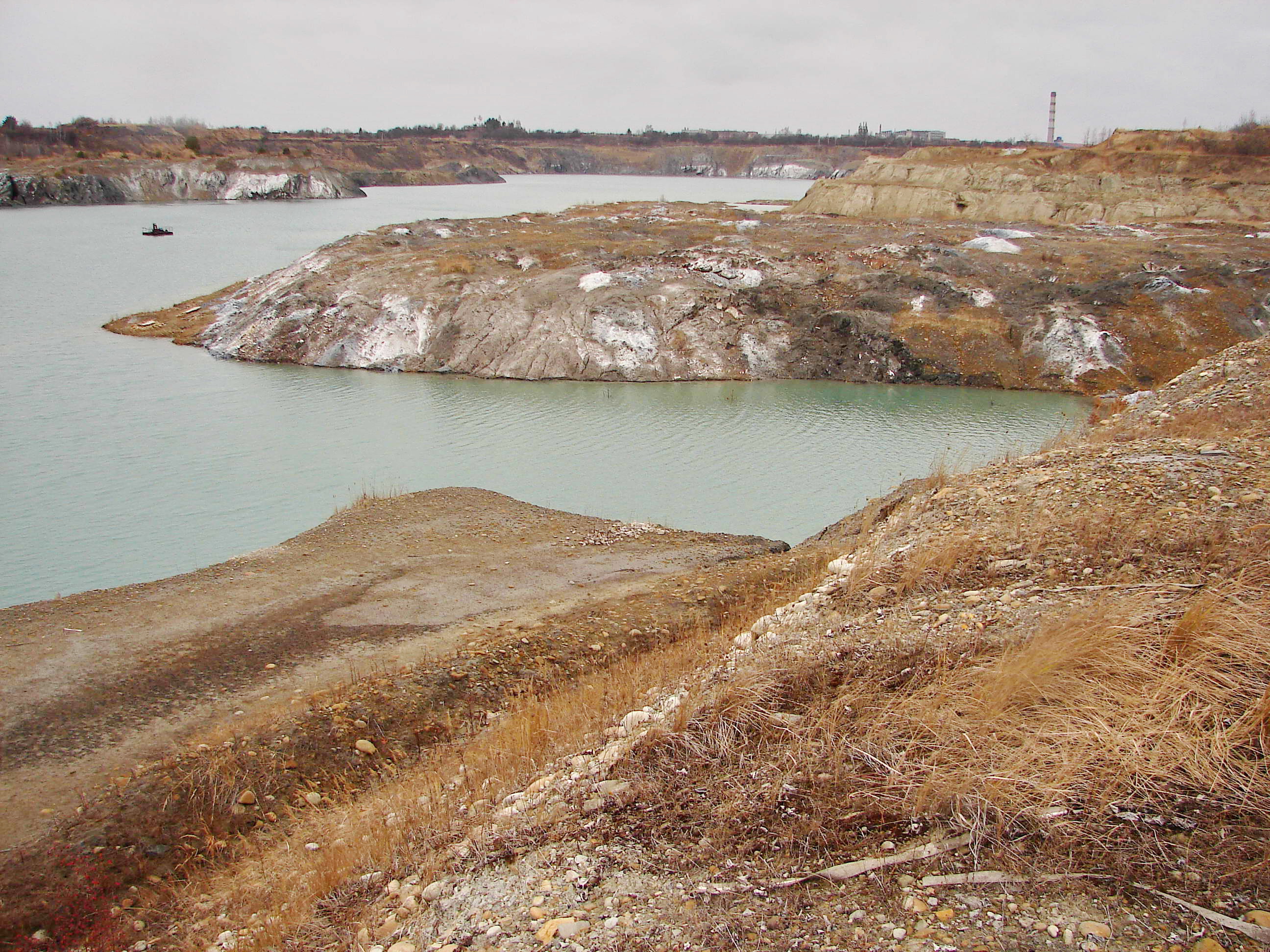 Домбровский карьер в Калуше Домбровский карьер в Калуше