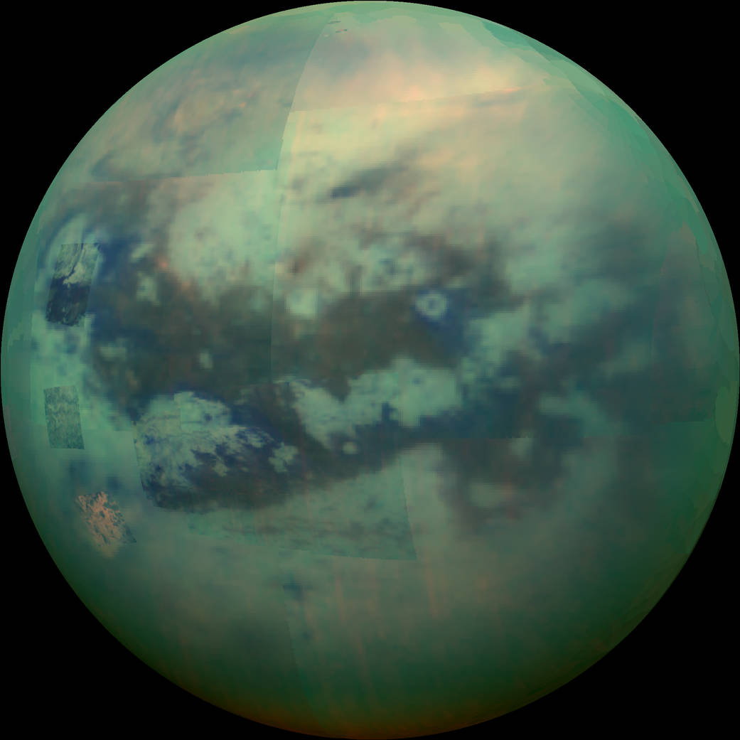 NASА показало, як змінюється температура поверхні Титану