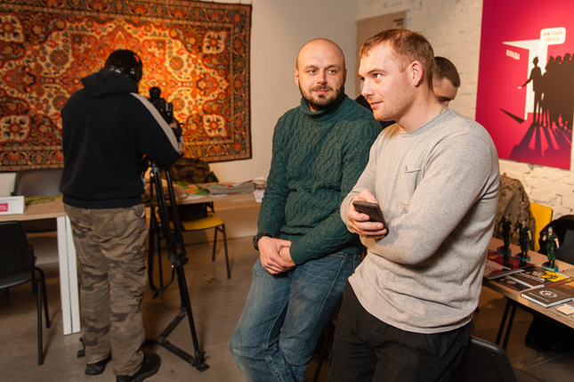 Олександр Матяш, Дмитро Крикун (зліва направо) Олександр Матяш, Дмитро Крикун (зліва направо)