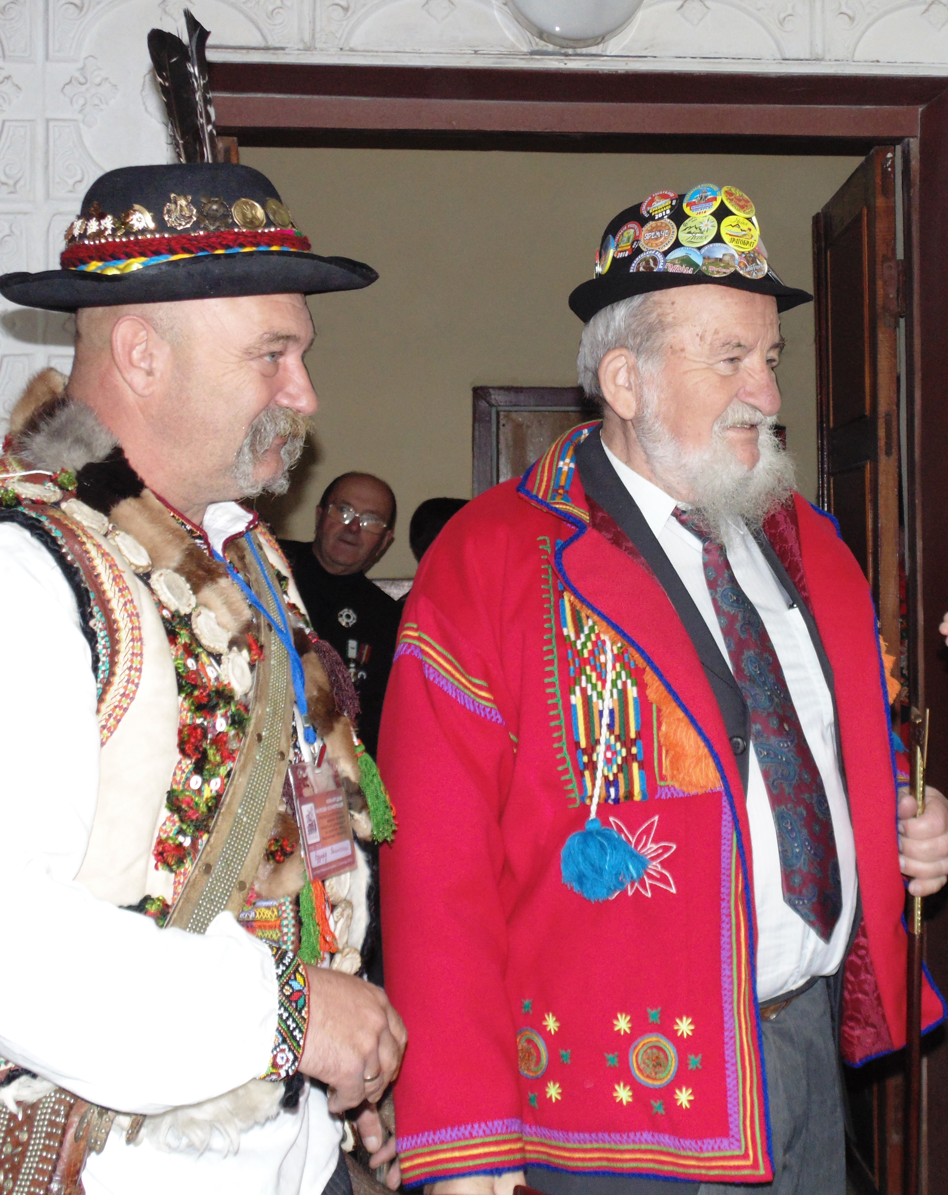 Эдуард Зелинский и Микола  Мушинка (справа)