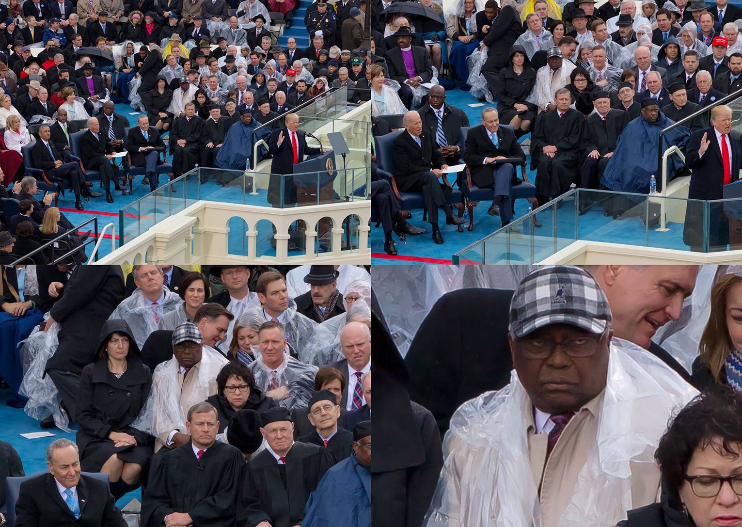 Лица пришедших на церемонию можно рассмотреть в мельчайших деталях Лица пришедших на церемонию можно рассмотреть в мельчайших деталях