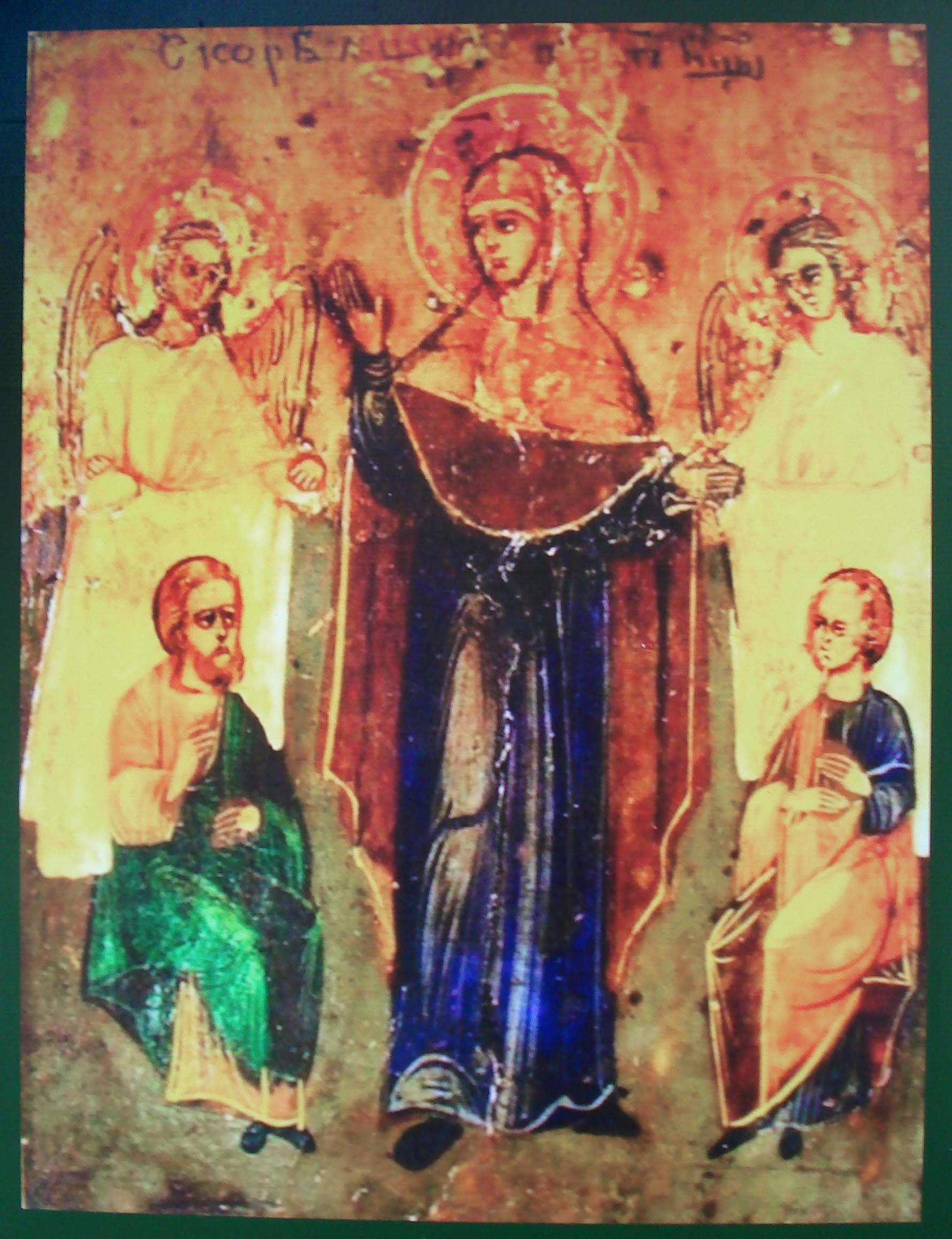 Список иконы Божьей Матери-Заступницы