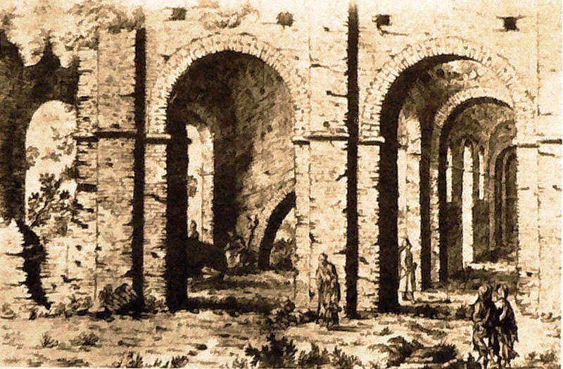 Галереї собору Святої Софії в Києві. Малюнок Абрахама Ван Вестерфельда, 1651 р Галереї собору Святої Софії в Києві. Малюнок Абрахама Ван Вестерфельда, 1651 р