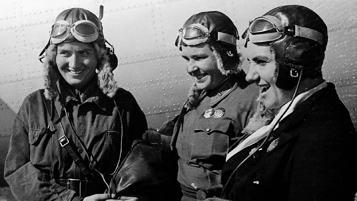 Валентина Гризодубова, Марина Раскова, Полина Осипенко, 1938 г.