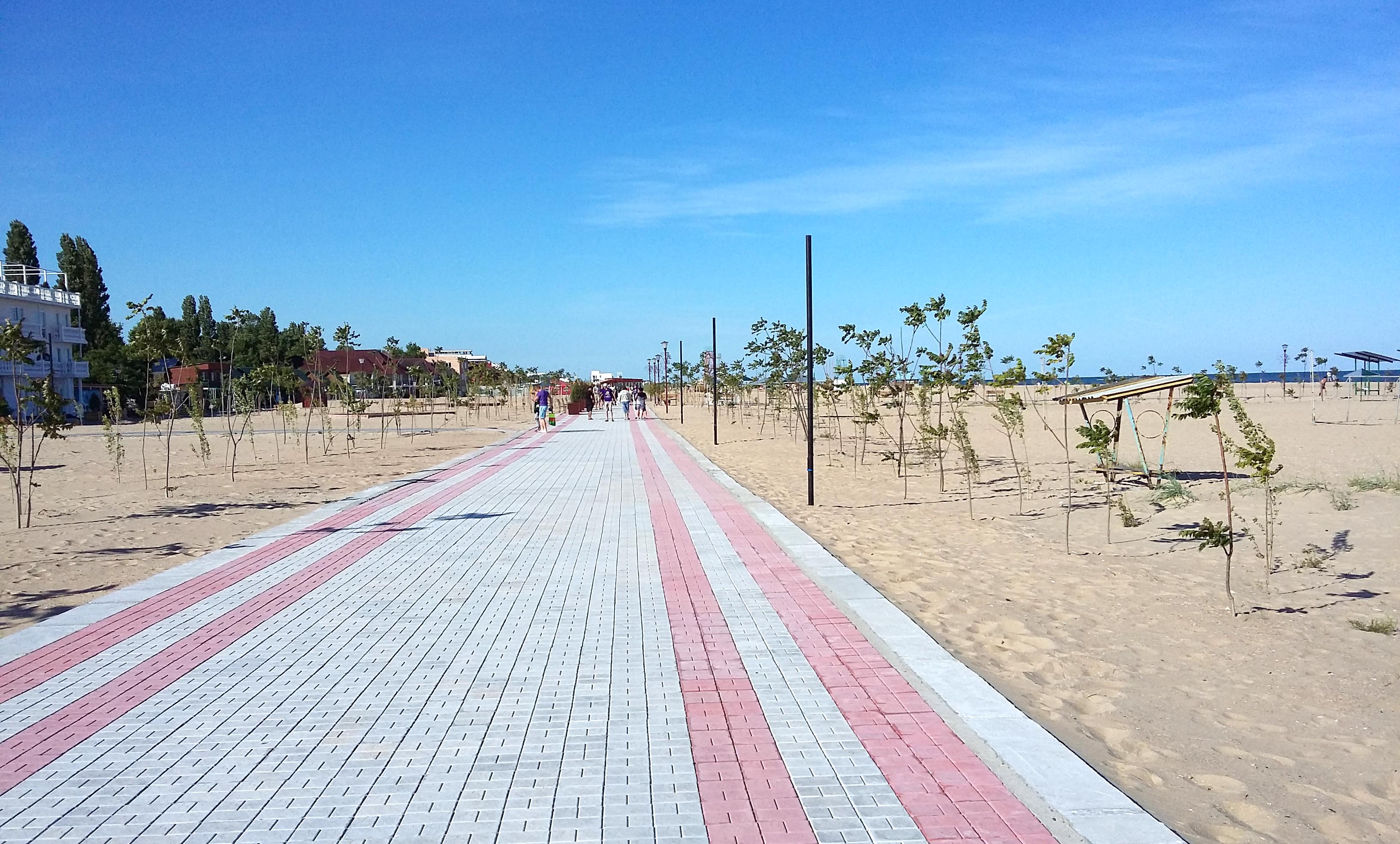 Нова набережна в Лиманському районі Нова набережна в Лиманському районі