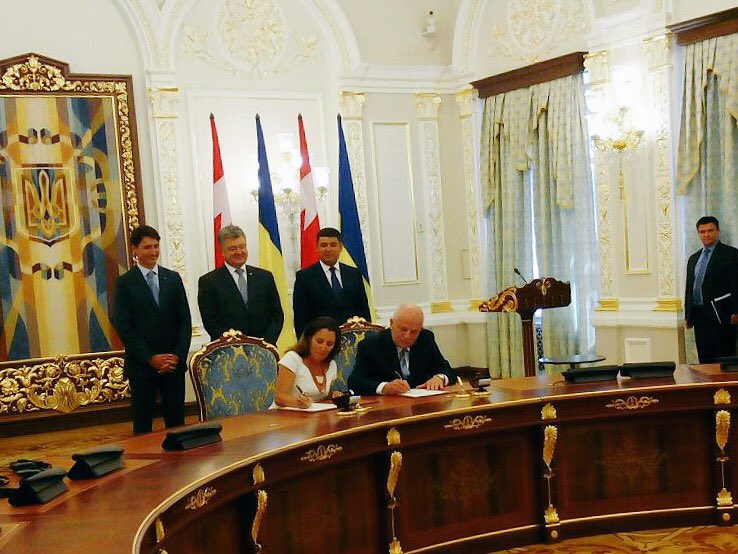Україна і Канада нарешті підписали угоду про ЗВТ