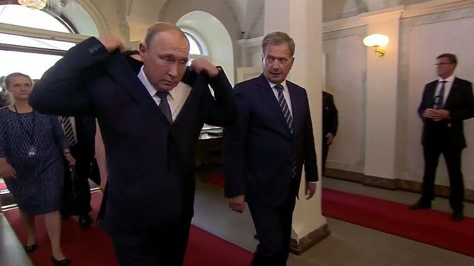 Путин и Ниинисте Путин и Ниинисте