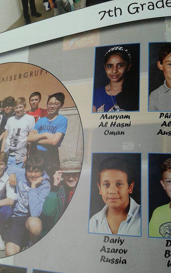 Дарий Азаров отмечен в альбоме как россиянин