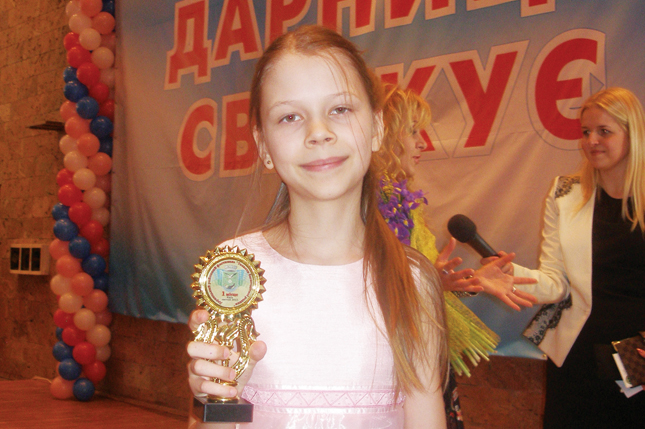 Победительница столичного этапа
фестиваля Нина Следзь