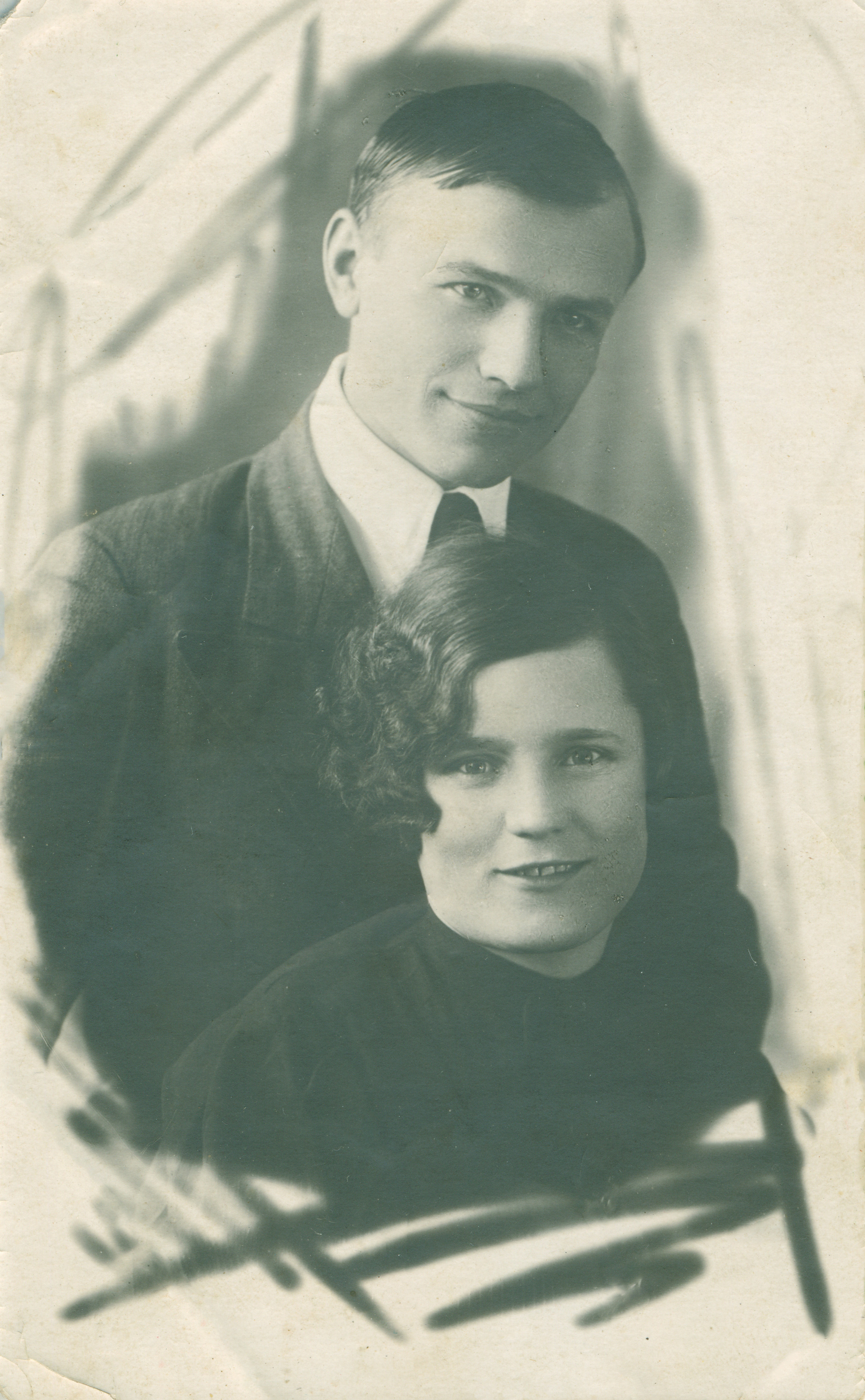 Василий и Ольга Степанченко. 1935 г. Василий и Ольга Степанченко. 1935 г.