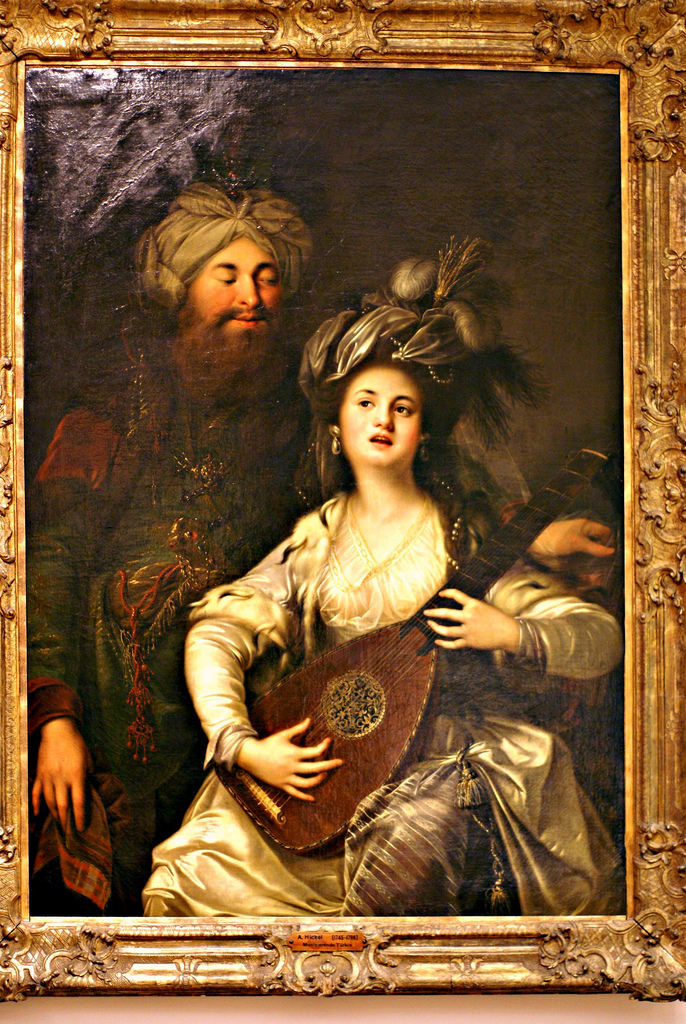 Сулейман та Роксолана. Художник Антон Хикель, 1780 р.