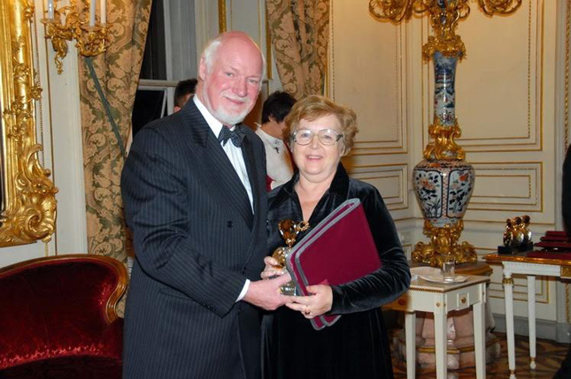 Вручення нагороди ЕБА в Відні