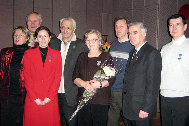 Зустріч з нагоди нагородження Орденом Княгині Ольги ІІІ ступеня, 2008