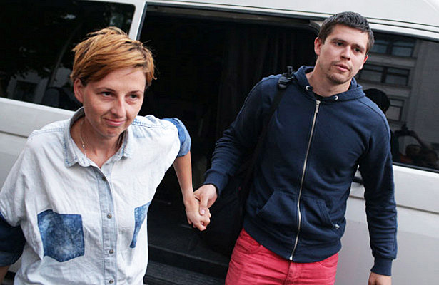 После плена с коллегой Ильей Бескоровайным После плена с коллегой Ильей Бескоровайным