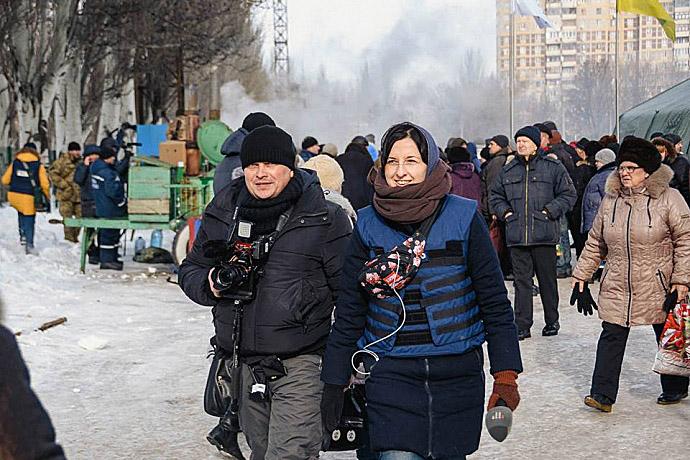 В Авдеевке с Константином Реуцким В Авдеевке с Константином Реуцким