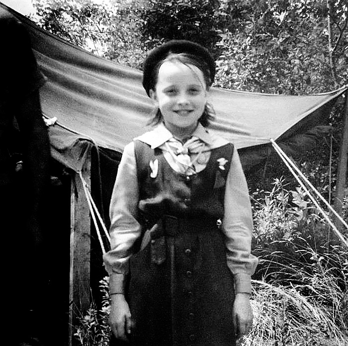 Юная пластунка