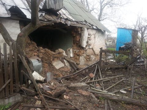 Авдеевка, апрель 2015-го.