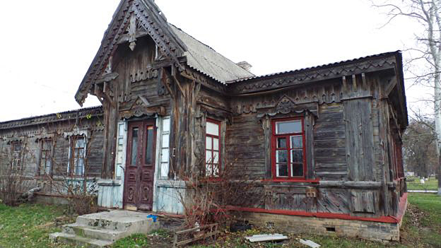 Построенная Городецким больница в селе Мошны Черкасской