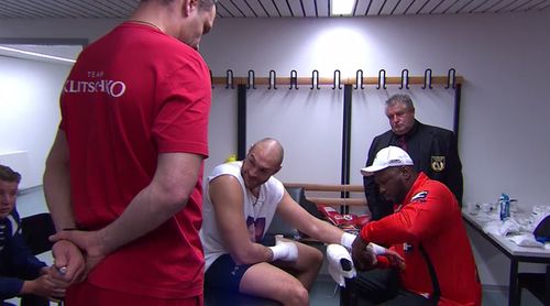 Кличко-старший следил за Фьюри Кличко-старший следил за Фьюри