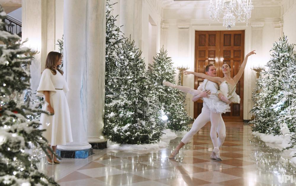Рождественское украшение Белого дома США