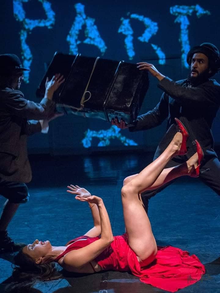 Сцена из спектакля «Эффект Minetti»