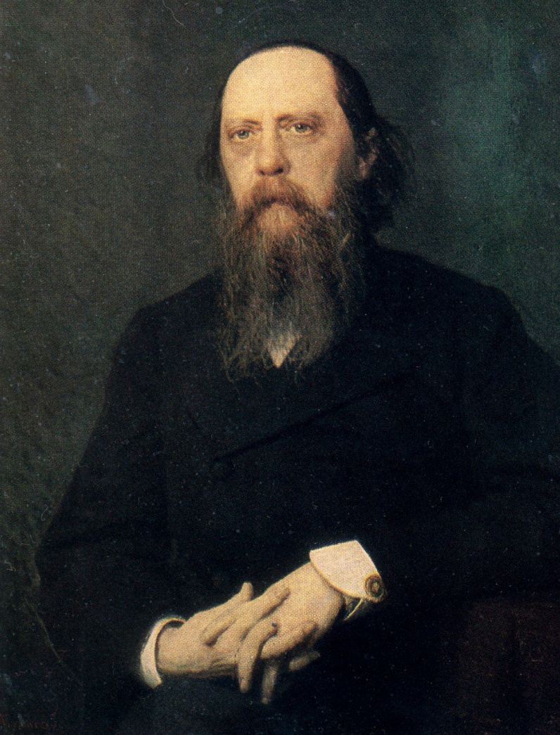 Михайло Салтиков-Щедрін. Портрет художника Івана Крамського, 1876 р.