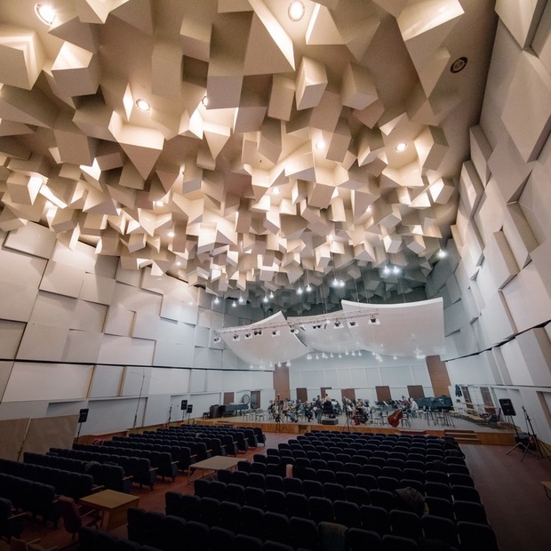 Будинок звукозапису Українського радіо на вул. Первомайського.