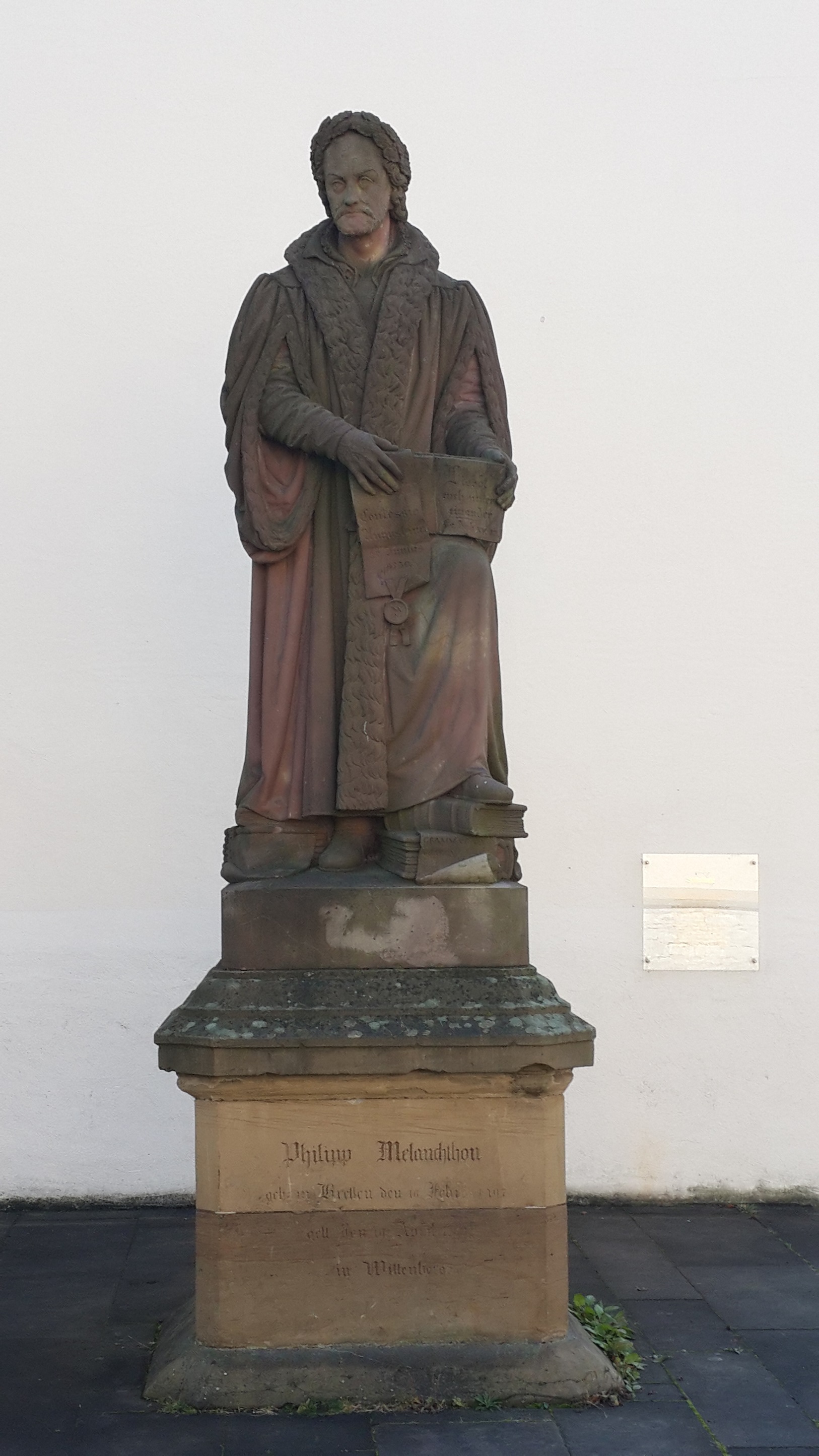 Пам’ятник Філіпу Меланхтону на його батьківщині в Бреттені