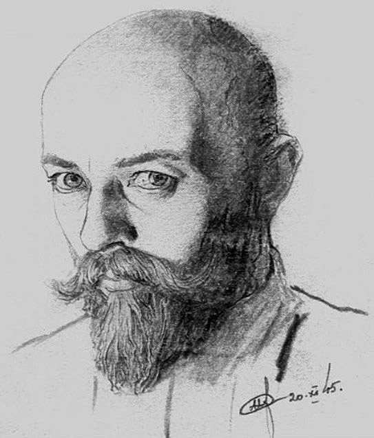 Нил Хасевич, автопортрет Нил Хасевич, автопортрет