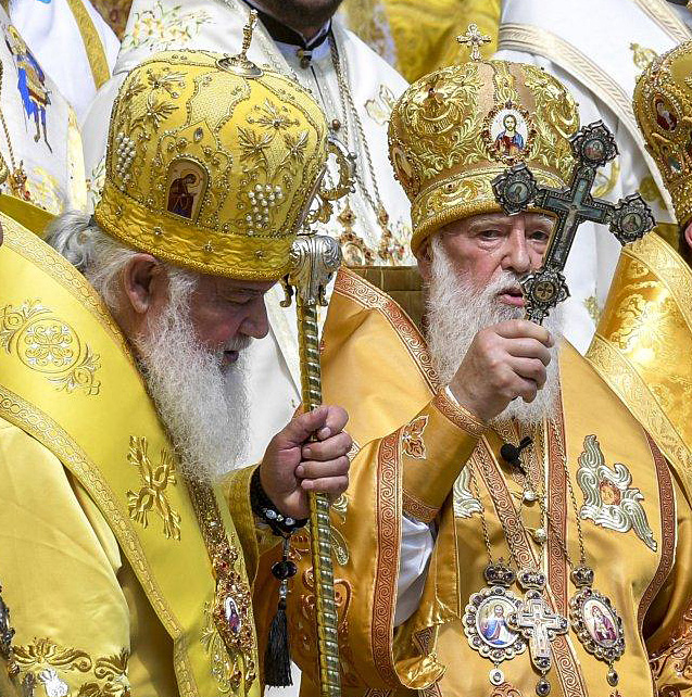 Митрополит Макарий и Патриарх Филарет Митрополит Макарий и Патриарх Филарет