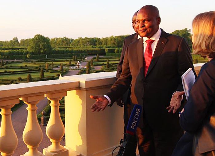 Президент ЦАР Фостен-Аршанжа Туадер Президент ЦАР Фостен-Аршанжа Туадер