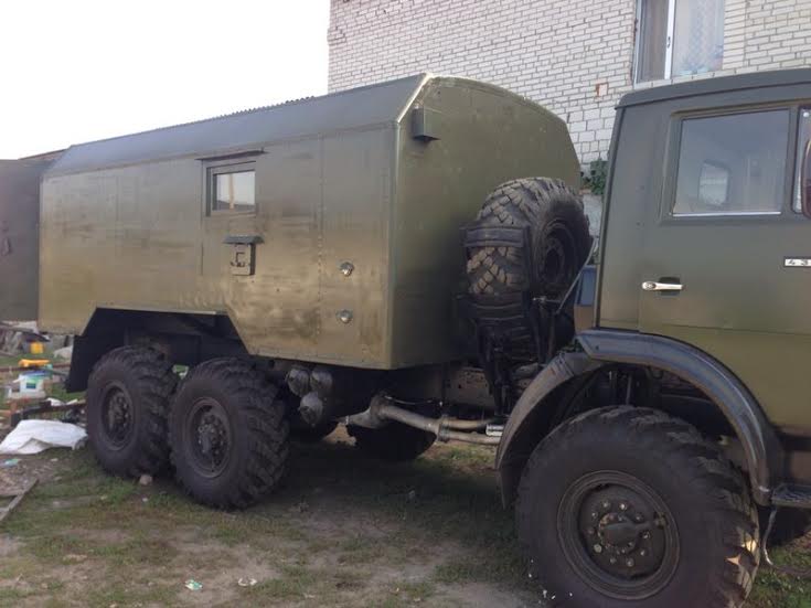 КамАЗ, купленный за 234 тысяч гривен. Позавчера пошел на восток.