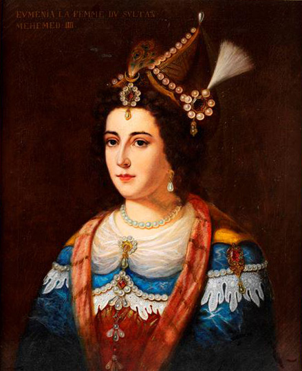 Портрет Гюльнуш-султан
невідомого автора.
Музей Топкапи (Стамбул)