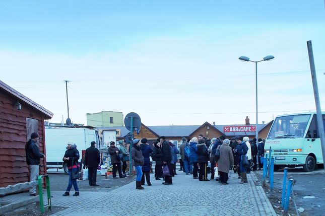 «Контрабандисти» біля переходу в Медиці