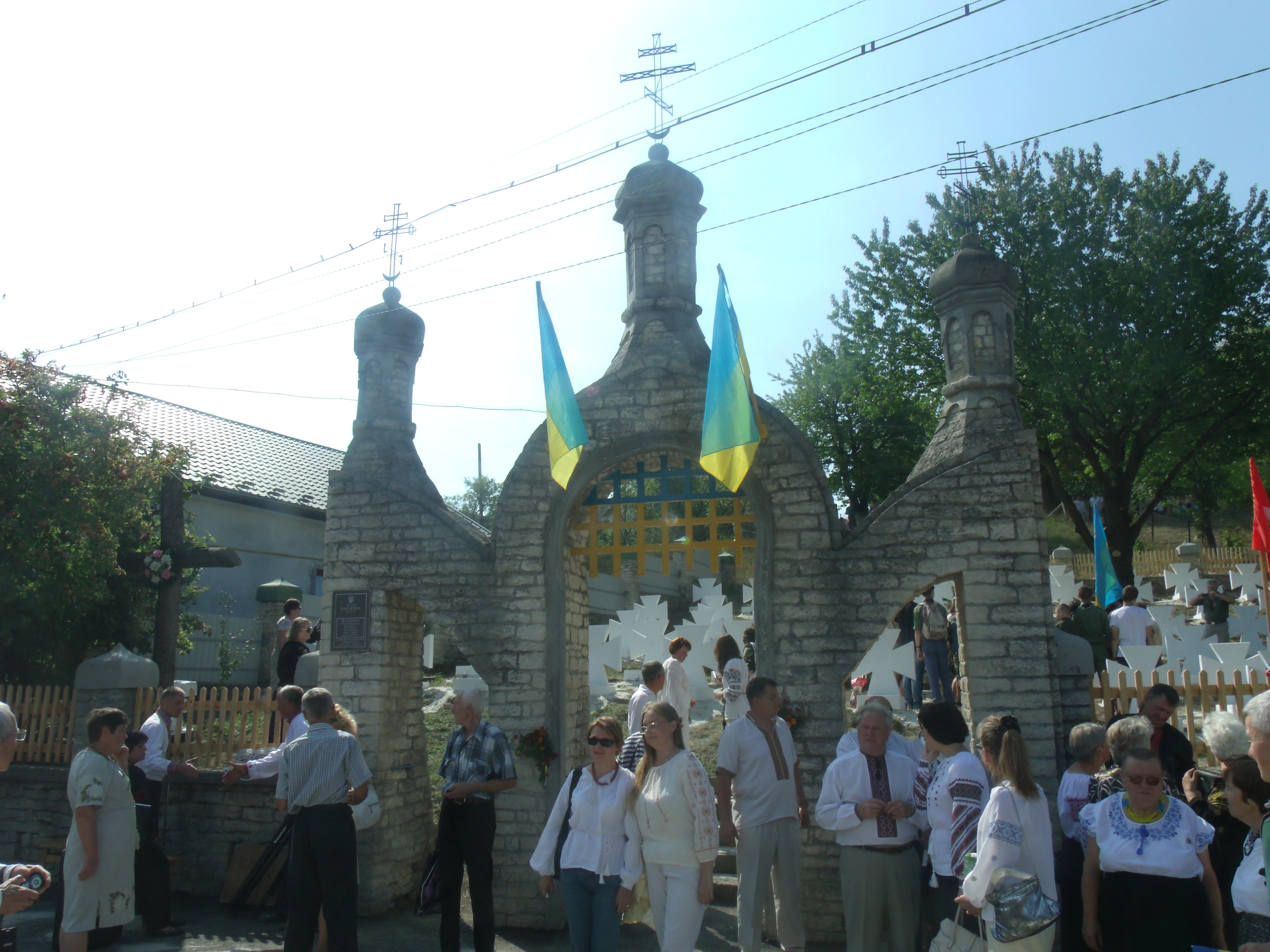 Кладовище в селі Посухові Кладовище в селі Посухові