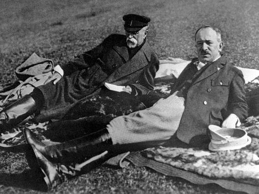 Томаш-Гарриг Масарик и Эдвард Бенеш. 1920-е годы