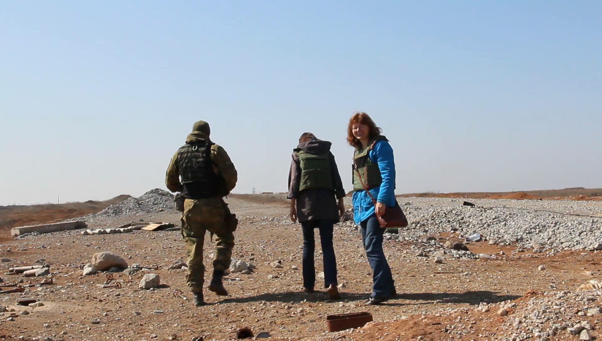 Зйомки фільму, Пески, 