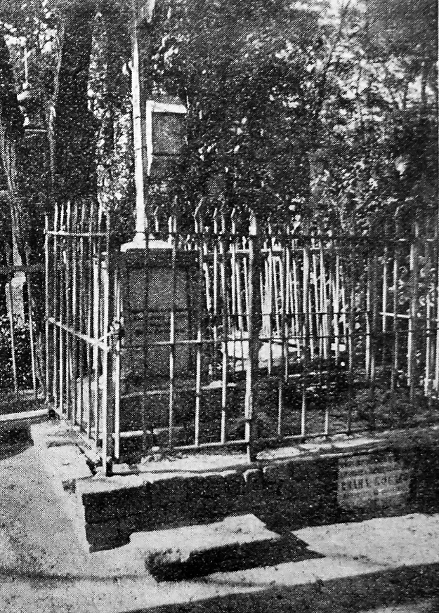 Могила Ивано Босого (Расторгуева). Щекавицкое кладбище, 1908 год. Могила Ивано Босого (Расторгуева). Щекавицкое кладбище, 1908 год.